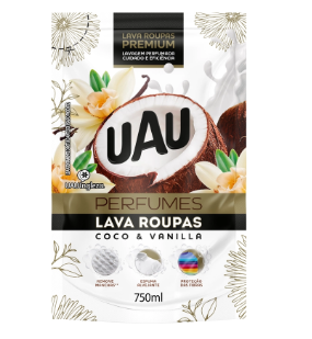 LAVA ROUPAS LIQ UAU PERFUMES 750ML RF COCO/VANILA