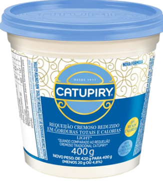 REQUEIJAO LIGHT CATUPIRY COPO 400G