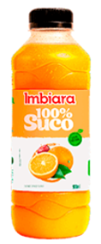 SUCO IMBIARA 100% 900ML LARANJA C/MAÇA