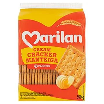 BISC MARILAN CREAM CRACKER 300G MANTEIGA