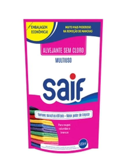TIRA MANCHAS SAIF SACHE 500ML MAIS BRANCO