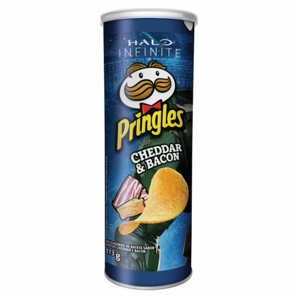 BATATA FRITA PRINGLES 105G CHEDAR E BACON