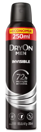 DES.AEROSOL DRYON 250ML/147G MEN INVISIBLE
