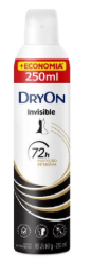 DES.AEROSOL DRYON 250ML/147G INVISIBLE WOM