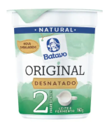 IOGURTE NATURAL BATAVO DESNATADO 160G