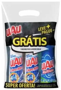 KIT UAU C/2 CL.AT.500ML GTS M.USO ROSAS E SEDUÇAO