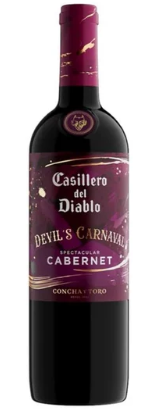 VIN.CASILLERO D DIABLO 750ML CARNAV SPECTACULAR