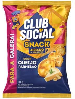 BISC CLUB SOCIAL SNACK 115G PARMESAO