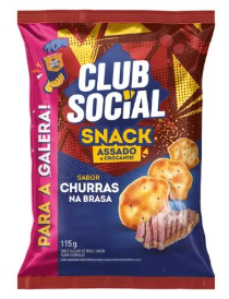 BISC CLUB SOCIAL SNACK 115G CEBOLA E SALSA