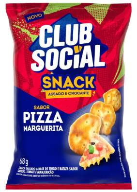 BISC CLUB SOCIAL SNACK 68G MARGUERITA