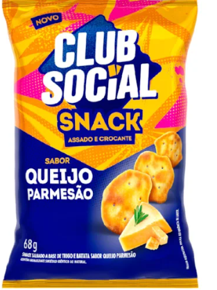 BISC CLUB SOCIAL SNACK 68G AMERICAN BARBECUE