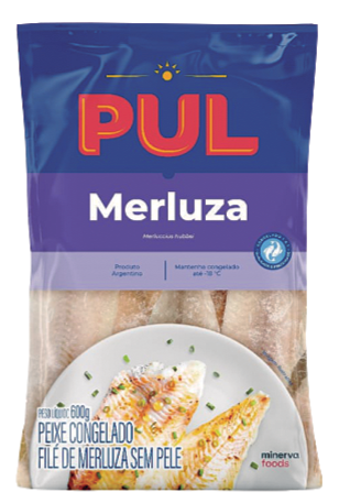 FILE DE MERLUZA S/PELE PUL 600G