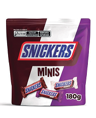 SNICKERS MINI VARIEDADES 180G