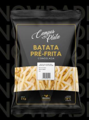 BATATA CONGELADA PRÉ- FRITA CAMPOS DEL PLATA 1.05 KG