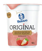 IOGURTE NATURAL BATAVO 160 G MORANGO