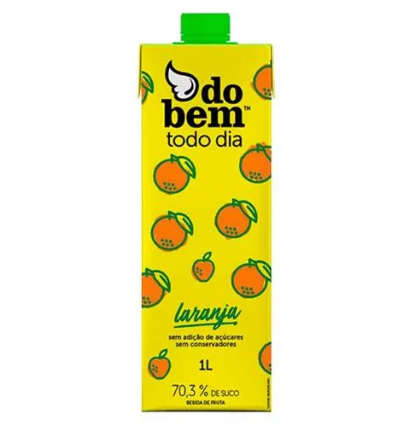 SUCO DO BEM 100% 1L LARANJA