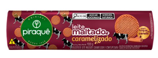 BISC.PIRAQUE LEITE MALTADO 132G CARAMELIZADO