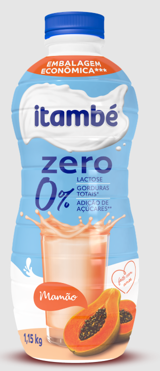 IOGURTE LIQ.ITAMBE ZERO 1150G MAMÃO ZERO