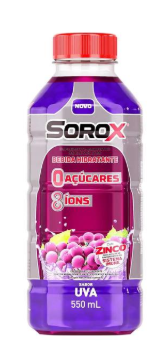 ISOTONICO SOROX ZERO ACUCAR 550ML UVA