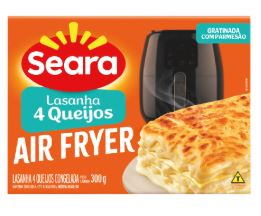 LASANHA SEARA AIRFRYER 4 QUEIJO 300G