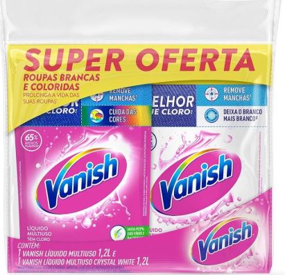 KIT TIRA MANCHA VANISH GEL MUL+CR WH1,2L