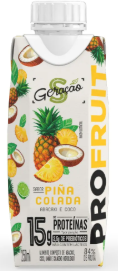 SUCO PROFRUIT 15G PROT 250ML PINA COLADA