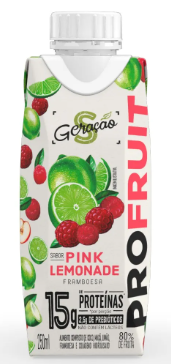 SUCO PROFRUIT 15G PROT 250ML PINK LIMONADE