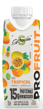 SUCO PROFRUIT 15G PROT 250ML TROCAL