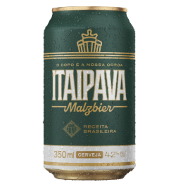 CERVEJA ITAIPAVA MALZBIER LATA 350ML