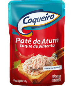 PATE ATUM COQUEIRO COM PIMENTA 170 G