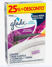 DESODORIZ GLADE SANY 1 UN 25 P/C DESCONTO LAVAND