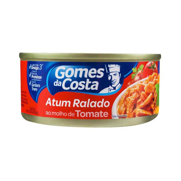 ATUM RALADO GOMES COSTA MOLHO TOMATE LATA 130 G