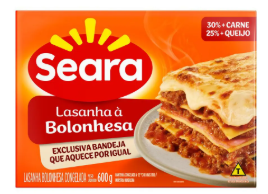 LASANHA BOLONHESA SEARA 600G