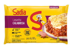 LASANHA SADIA CALABRESA 600G