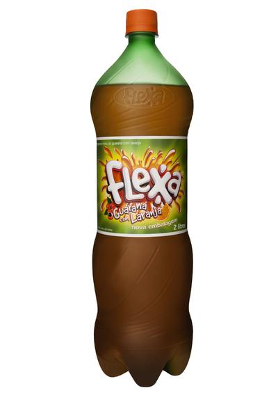 REFRIGERANTE FLEXA GUARANA COM LARANJA 2L