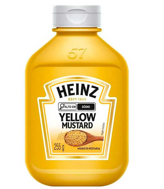 MOSTARDA HEINZ AMARELA 255G