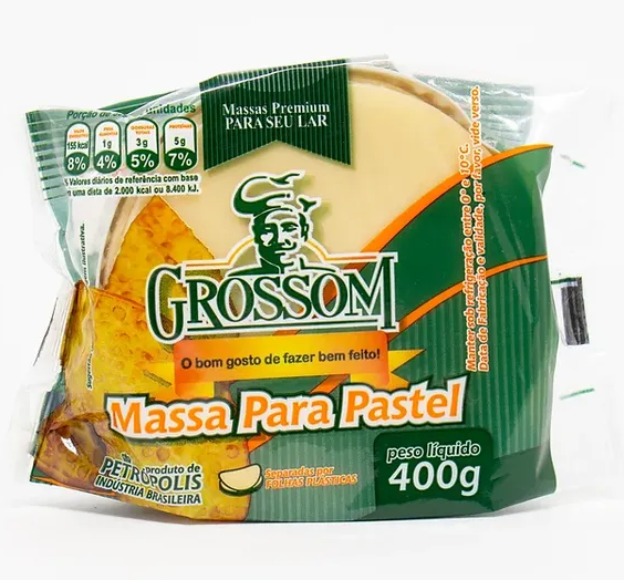 MASSA PARA PASTEL GROSSONI 400G